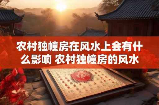 农村独幢房在风水上会有什么影响 农村独幢房的风水影响