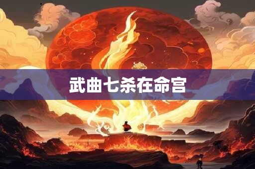 武曲七杀在命宫 武曲七杀在命宫