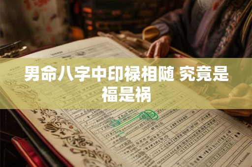 男命八字中印禄相随 究竟是福是祸