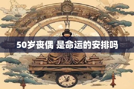 50岁丧偶 是命运的安排吗