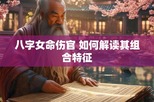 八字女命伤官 如何解读其组合特征