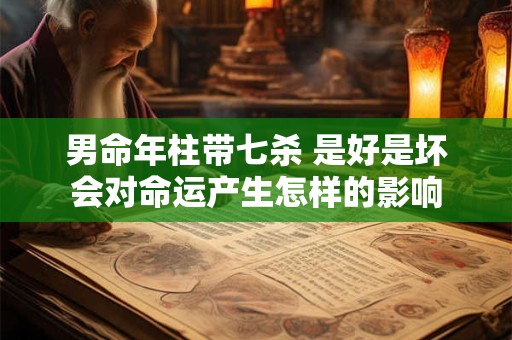 男命年柱带七杀 是好是坏会对命运产生怎样的影响 男命年柱带七杀 是好是坏会对命运产生怎样的影响