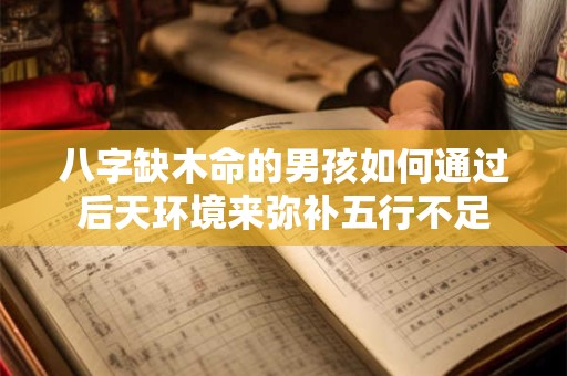 八字缺木命的男孩如何通过后天环境来弥补五行不足