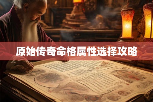 原始传奇命格属性选择攻略