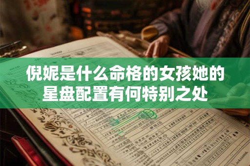 倪妮是什么命格的女孩她的星盘配置有何特别之处