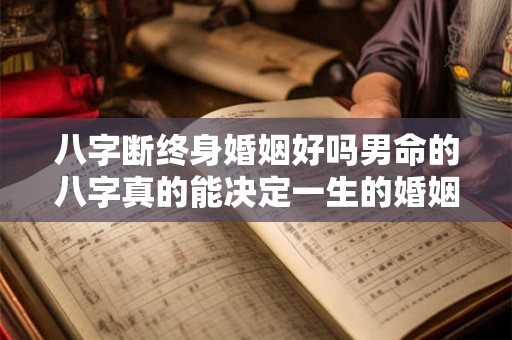 八字断终身婚姻好吗男命的八字真的能决定一生的婚姻吗