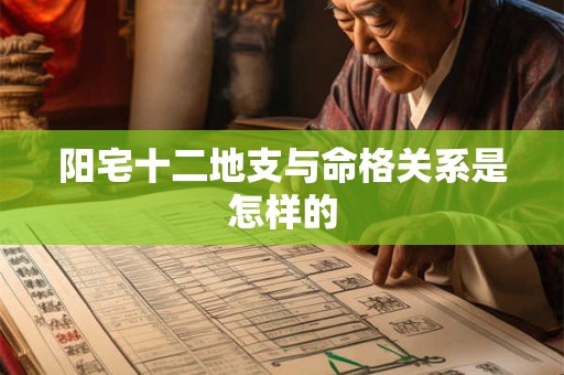 阳宅十二地支与命格关系是怎样的