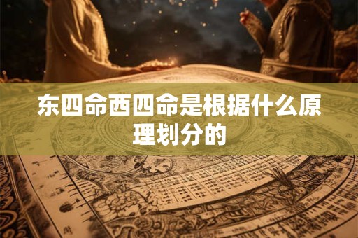 东四命西四命是根据什么原理划分的