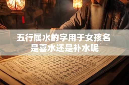 五行属水的字用于女孩名 是喜水还是补水呢