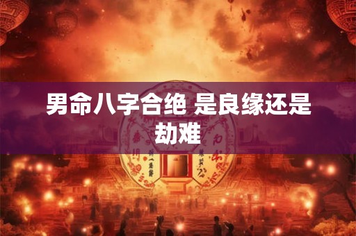 男命八字合绝 是良缘还是劫难