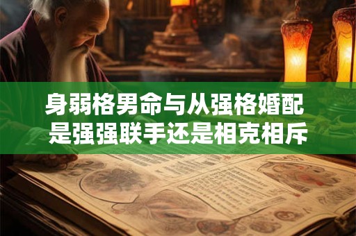 身弱格男命与从强格婚配 是强强联手还是相克相斥