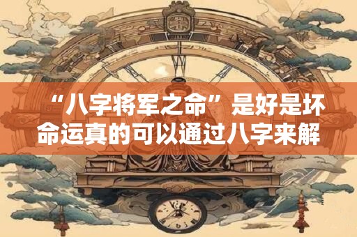 “八字将军之命”是好是坏命运真的可以通过八字来解读吗