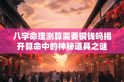 八字命理测算需要铜钱吗揭开算命中的神秘道具之谜