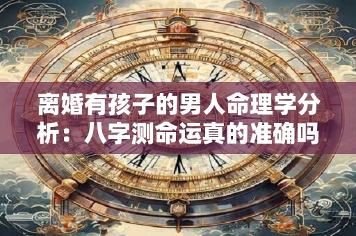 离婚有孩子的男人命理学分析：八字测命运真的准确吗