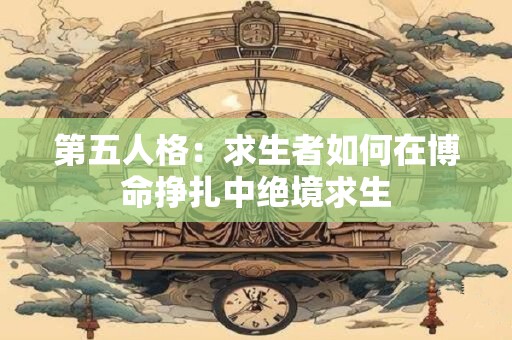第五人格：求生者如何在博命挣扎中绝境求生