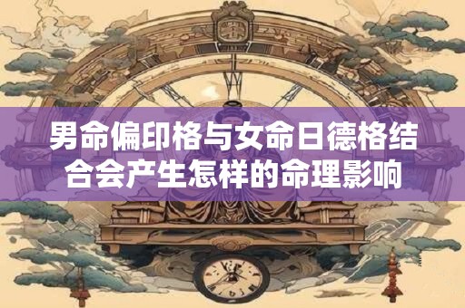 男命偏印格与女命日德格结合会产生怎样的命理影响