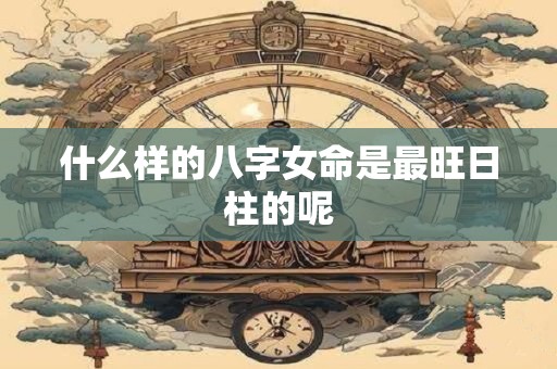 什么样的八字女命是最旺日柱的呢