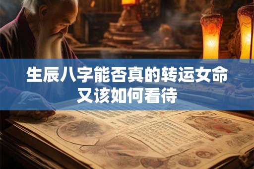 生辰八字能否真的转运女命又该如何看待