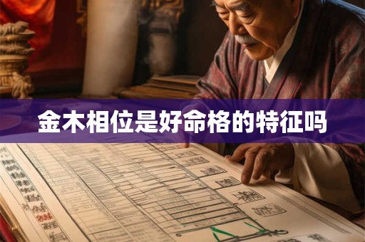 金木相位是好命格的特征吗