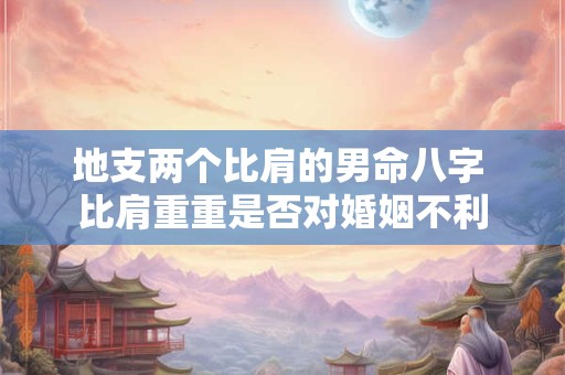 地支两个比肩的男命八字 比肩重重是否对婚姻不利
