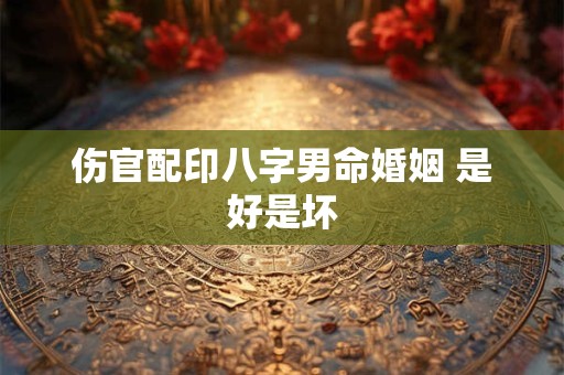 伤官配印八字男命婚姻 是好是坏 伤官配印八字男命婚姻 是好是坏