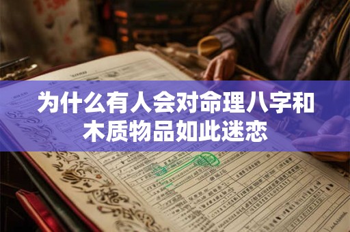 为什么有人会对命理八字和木质物品如此迷恋