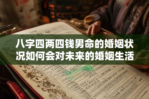 八字四两四钱男命的婚姻状况如何会对未来的婚姻生活产生什么影响