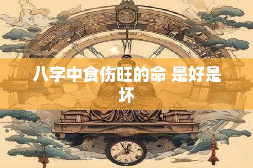 八字中食伤旺的命 是好是坏