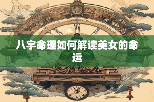 八字命理如何解读美女的命运
