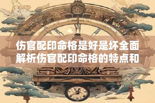 伤官配印命格是好是坏全面解析伤官配印命格的特点和影响