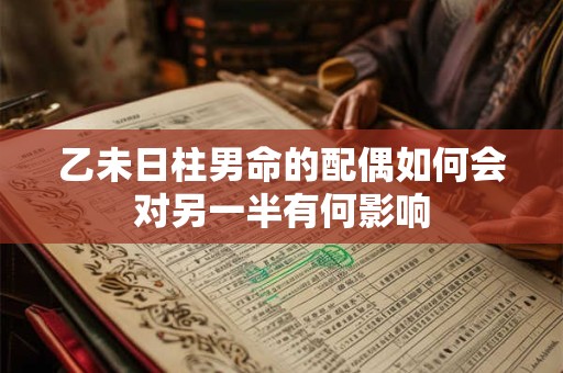 乙未日柱男命的配偶如何会对另一半有何影响 乙未日柱男命的配偶如何会对另一半有何影响