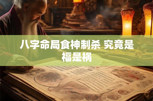 八字命局食神制杀 究竟是福是祸