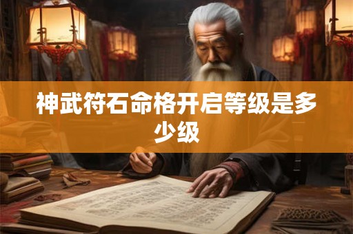 神武符石命格开启等级是多少级