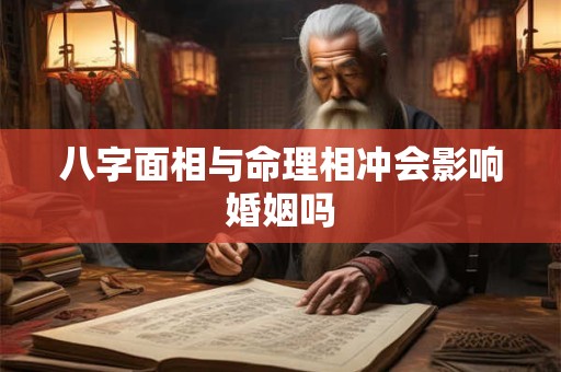 八字面相与命理相冲会影响婚姻吗