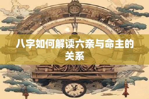 八字如何解读六亲与命主的关系 八字如何解读六亲与命主的关系