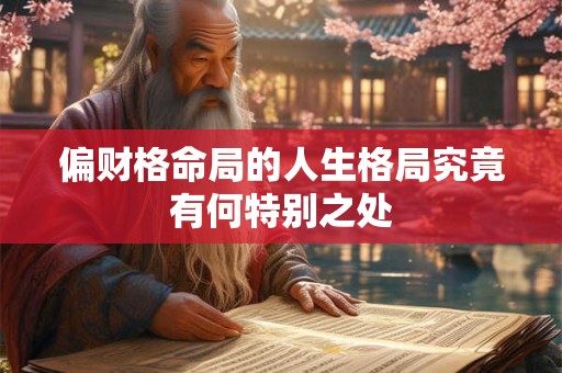 偏财格命局的人生格局究竟有何特别之处