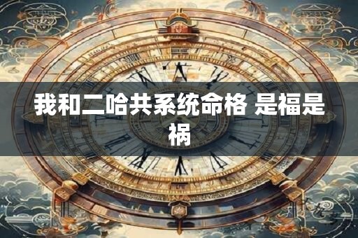 我和二哈共系统命格 是福是祸