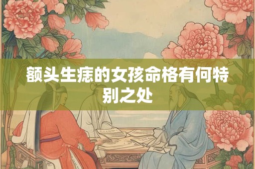 额头生痣的女孩命格有何特别之处