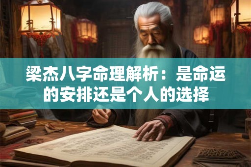 梁杰八字命理解析：是命运的安排还是个人的选择