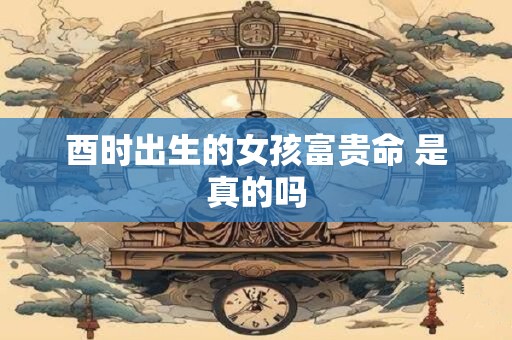 酉时出生的女孩富贵命 是真的吗