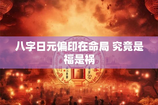 八字日元偏印在命局 究竟是福是祸