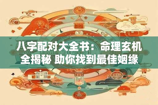 八字配对大全书：命理玄机全揭秘 助你找到最佳姻缘