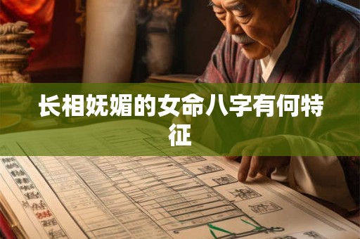 长相妩媚的女命八字有何特征