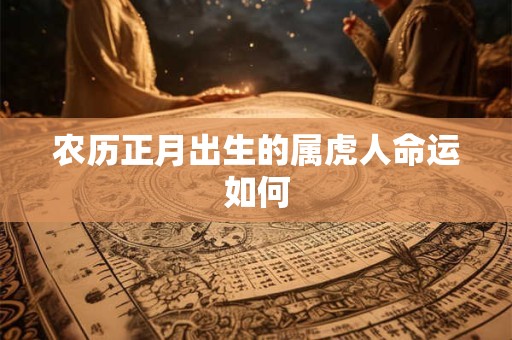 农历正月出生的属虎人命运如何
