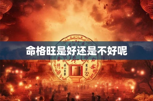 命格旺是好还是不好呢