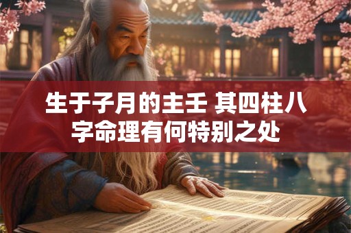 生于子月的主壬 其四柱八字命理有何特别之处