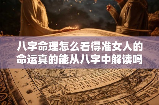 八字命理怎么看得准女人的命运真的能从八字中解读吗