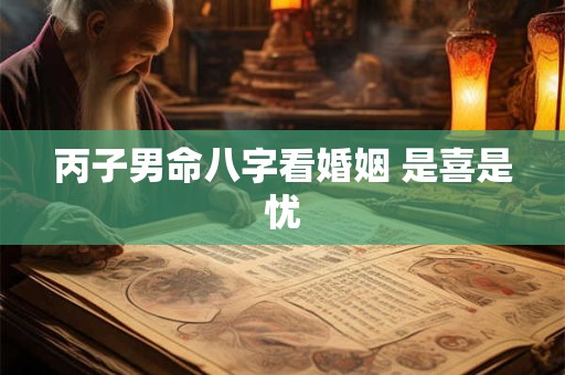 丙子男命八字看婚姻 是喜是忧