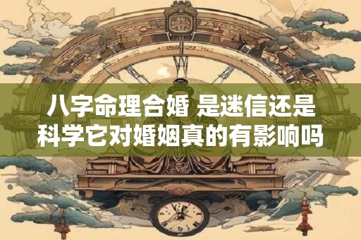 八字命理合婚 是迷信还是科学它对婚姻真的有影响吗