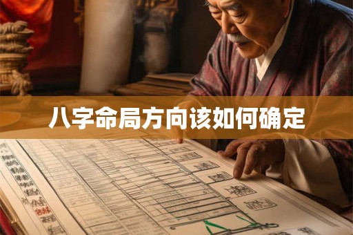 八字命局方向该如何确定